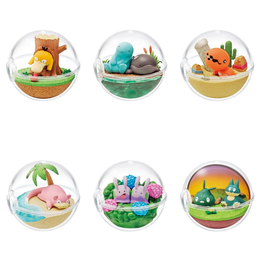 Re-Ment Pokemon Terrarium Relaxing Moments H100xW70xD70mm PVC ABS Acrylic- Japan Figure Store - #1 Bring To You The Best Japanese Goods
