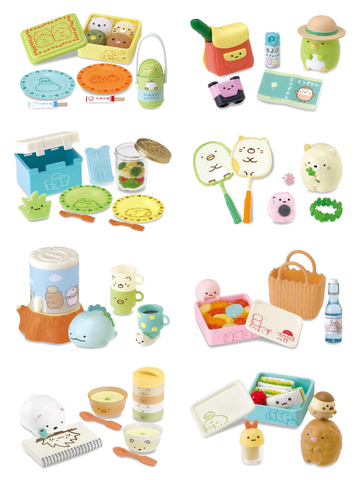 Re-Ment San-X Sumikkogurashi Boîte de pique-nique H115xL70xP40mm PVC Objet de collection