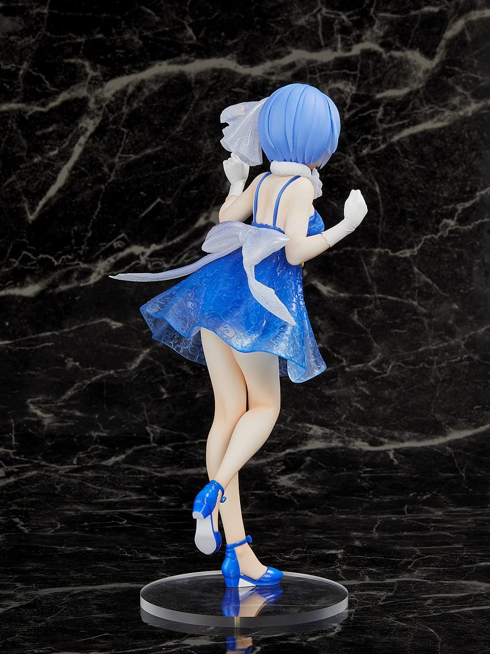 Taito Re:Zero Rem Clear Dress Ver Precious Figure Collectible