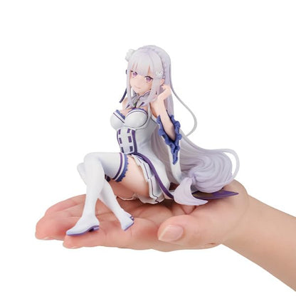 Megahouse Re:Zero Emilia Figure - Melty Princess Tenohira Edition- Japan Figure Store - #1 Bring To You The Best Japanese Goods