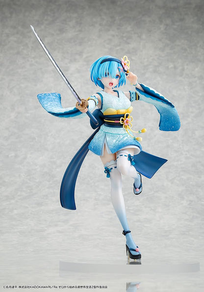 Kadokawa Re:Zero Rem Combat Outfit Ver - Anime Figure Collectible- Japan Figure Store - #1 Bring To You The Best Japanese Goods