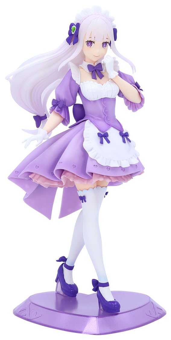 Furyu Emilia Maid Figure - Re:Zero Tenitol Yumekawa Collection- Japan Figure Store - #1 Bring To You The Best Japanese Goods