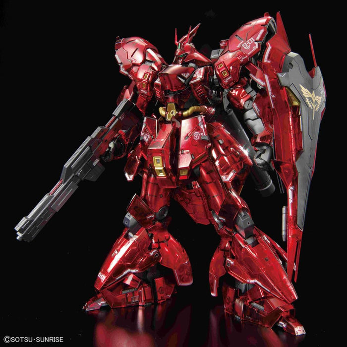 Kit de modèle Gundam pré-coloré exclusif Bandai Spirits RG 1/144 Sazabi