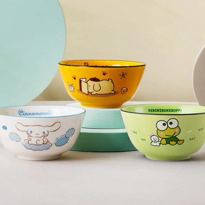 Hello Kitty Rice Bowl by Bzerk - Cute Pink Porcelain Tableware Dishwasher Safe- Japan Figure Store - #1 Bring To You The Best Japanese Goods