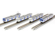 Rokuhan 4-Car Model Train Set - Z Gauge 103 Series Senseki Line Color Low Cab - T022-15- Japan Figure Store - #1 Bring To You The Best Japanese Goods