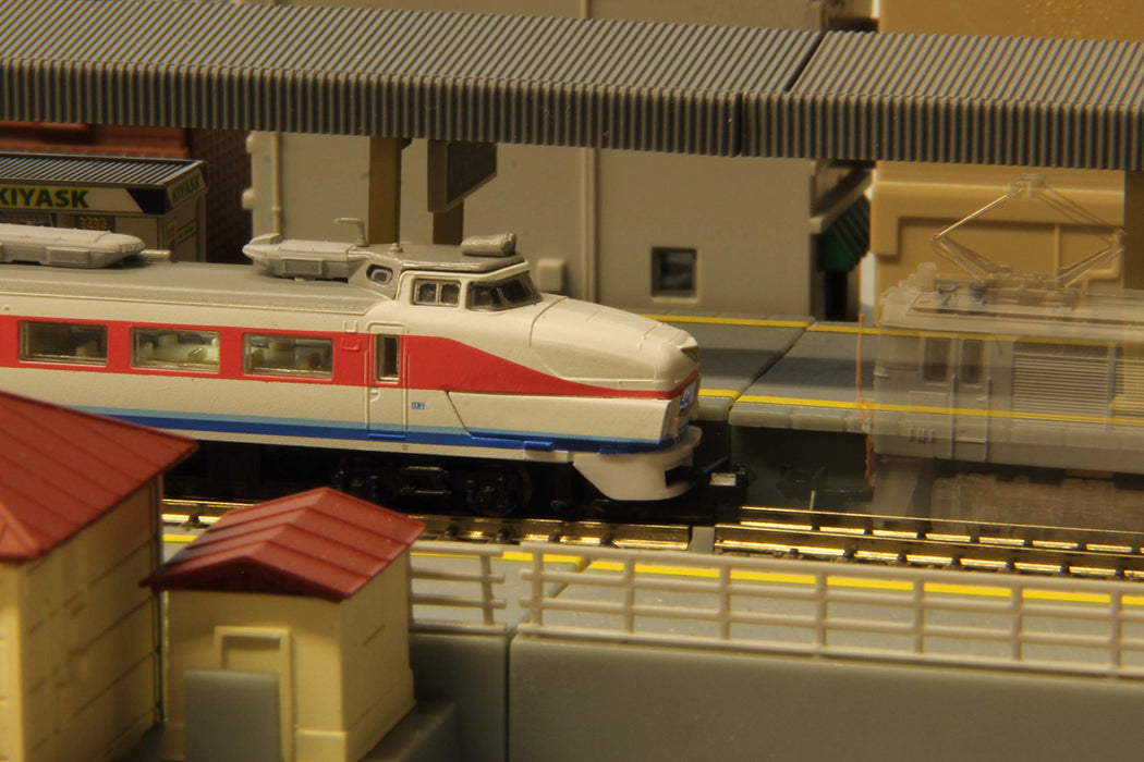 Rokuhan Z Gauge 5-Car Basic Set Early Model 489 Series Limited Express Train Hakusan Color T031-1- Japan Figure Store - #1 Bring To You The Best Japanese Goods