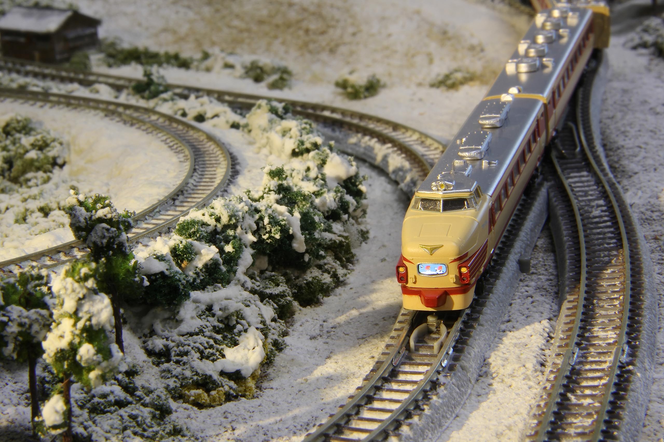 Rokuhan Jnr 485 Series Limited Express 5-Car Basic Set Early Model Z Gauge Train- Japan Figure Store - #1 Bring To You The Best Japanese Goods