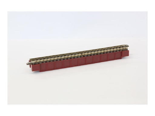 Rokuhan Z Gauge R070 Deck Girder Iron Bridge in Azuki Color- Japan Figure Store - #1 Bring To You The Best Japanese Goods