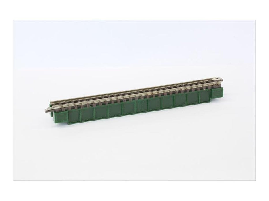 Rokuhan Z Gauge R071 Deck Girder Iron Bridge in Green- Japan Figure Store - #1 Bring To You The Best Japanese Goods