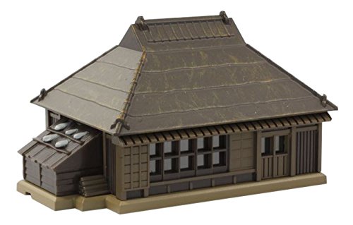 Rokuhan Z Gauge S025-3 Brown Tin Roof Farmhouse Model by Rokuhan- Japan Figure Store - #1 Bring To You The Best Japanese Goods