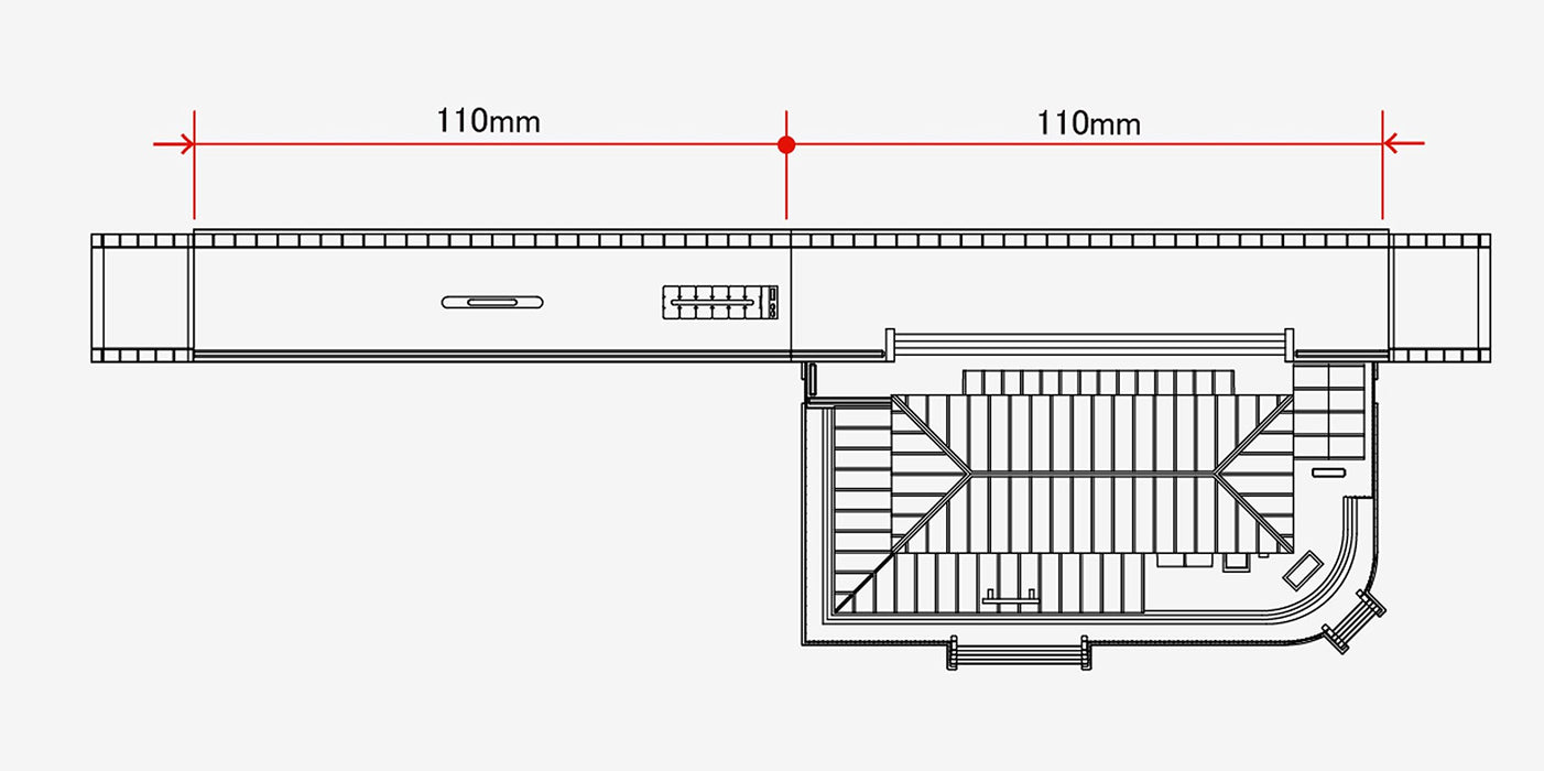 Rokuhan Z Gauge Station Building Set S047-2 in Red by Rokuhan- Japan Figure Store - #1 Bring To You The Best Japanese Goods