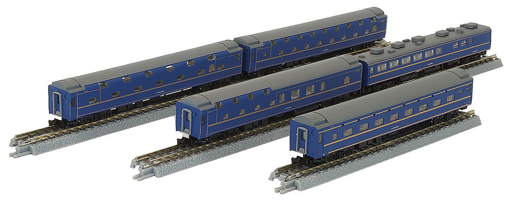 Rokuhan Z Gauge T017-2 24-Series 5-Car Set JR East/Hokkaido Hokutosei Formation- Japan Figure Store - #1 Bring To You The Best Japanese Goods