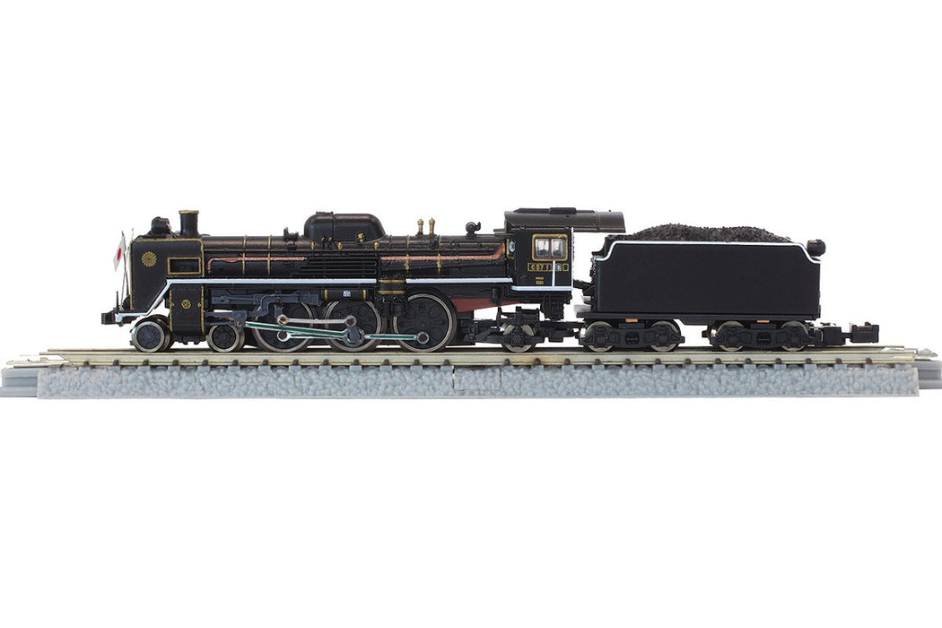 Rokuhan Z Gauge T027-3 JNR C57 Type 1 Steam Locomotive Model Train- Japan Figure Store - #1 Bring To You The Best Japanese Goods