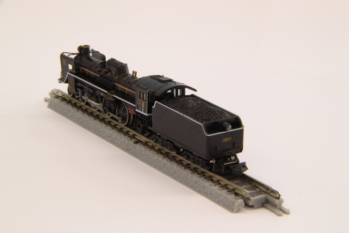 Rokuhan Z Gauge T027-3 JNR C57 Type 1 Steam Locomotive Model Train- Japan Figure Store - #1 Bring To You The Best Japanese Goods