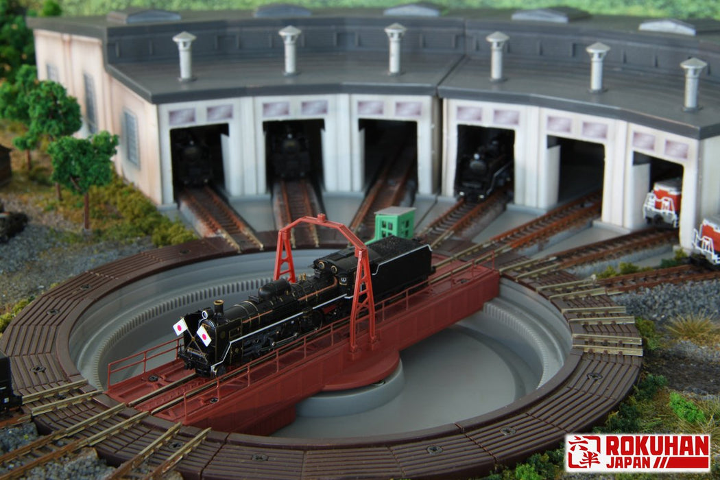 Rokuhan Z Gauge T027-3 JNR C57 Type 1 Steam Locomotive Model Train- Japan Figure Store - #1 Bring To You The Best Japanese Goods