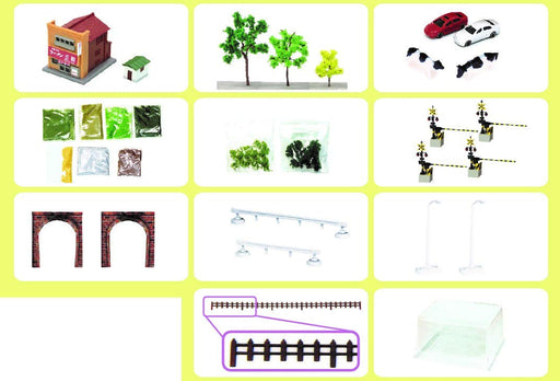 Rokuhan Z Gauge Shorty Mini Tunnel Scene Set Ss002-2 Railway Model Supplies- Japan Figure Store - #1 Bring To You The Best Japanese Goods