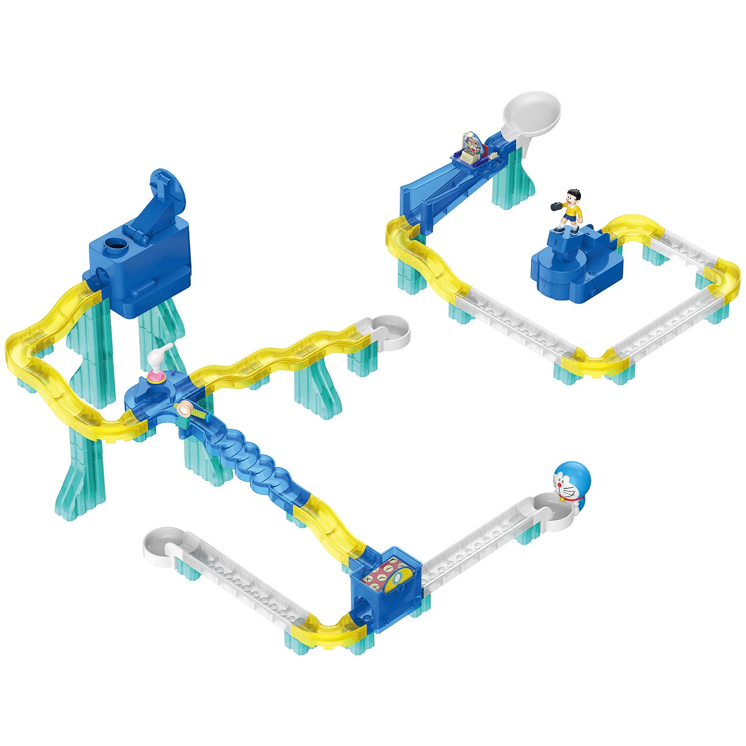 Bandai Rolling Switch Doraemon Deluxe Kit Super Air Cannon Switch Set- Japan Figure Store - #1 Bring To You The Best Japanese Goods