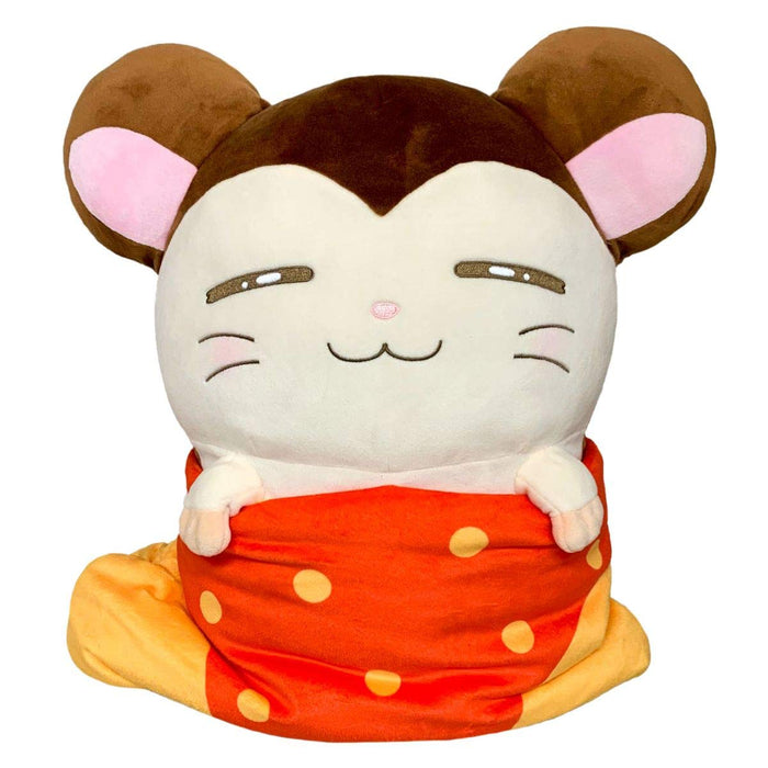 Sanei Boeki Hamtaro Sukapi Cushion Plush Toy Soft and Cuddly Hz19- Japan Figure Store - #1 Bring To You The Best Japanese Goods