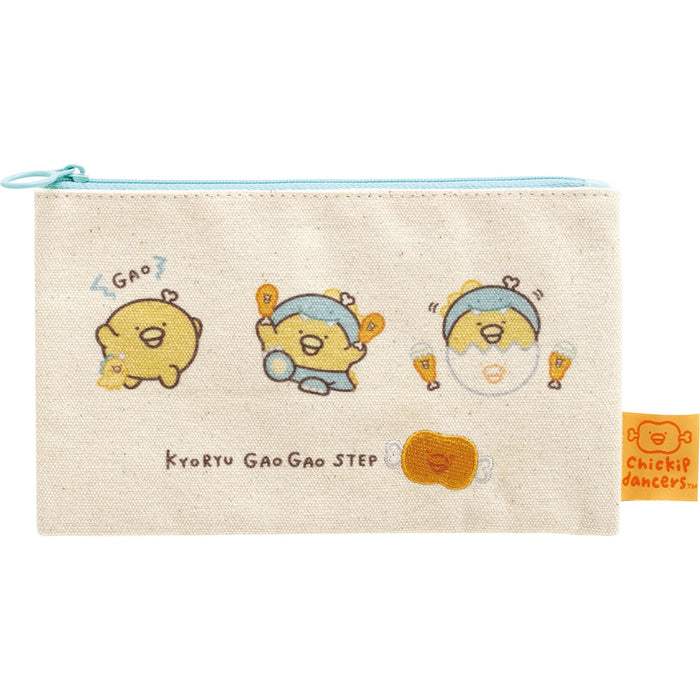 San-X Chikip Dancers Flat Pouch Ca46001 – Cute and Practical Storage Solution- Japan Figure Store - #1 Bring To You The Best Japanese Goods