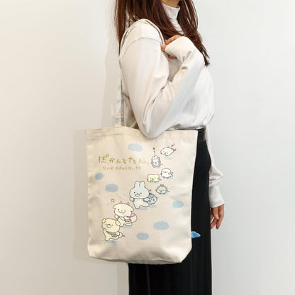 San-X Pokantotan Ca51101 Tote Bag - Stylish and Durable Shopping Tote- Japan Figure Store - #1 Bring To You The Best Japanese Goods