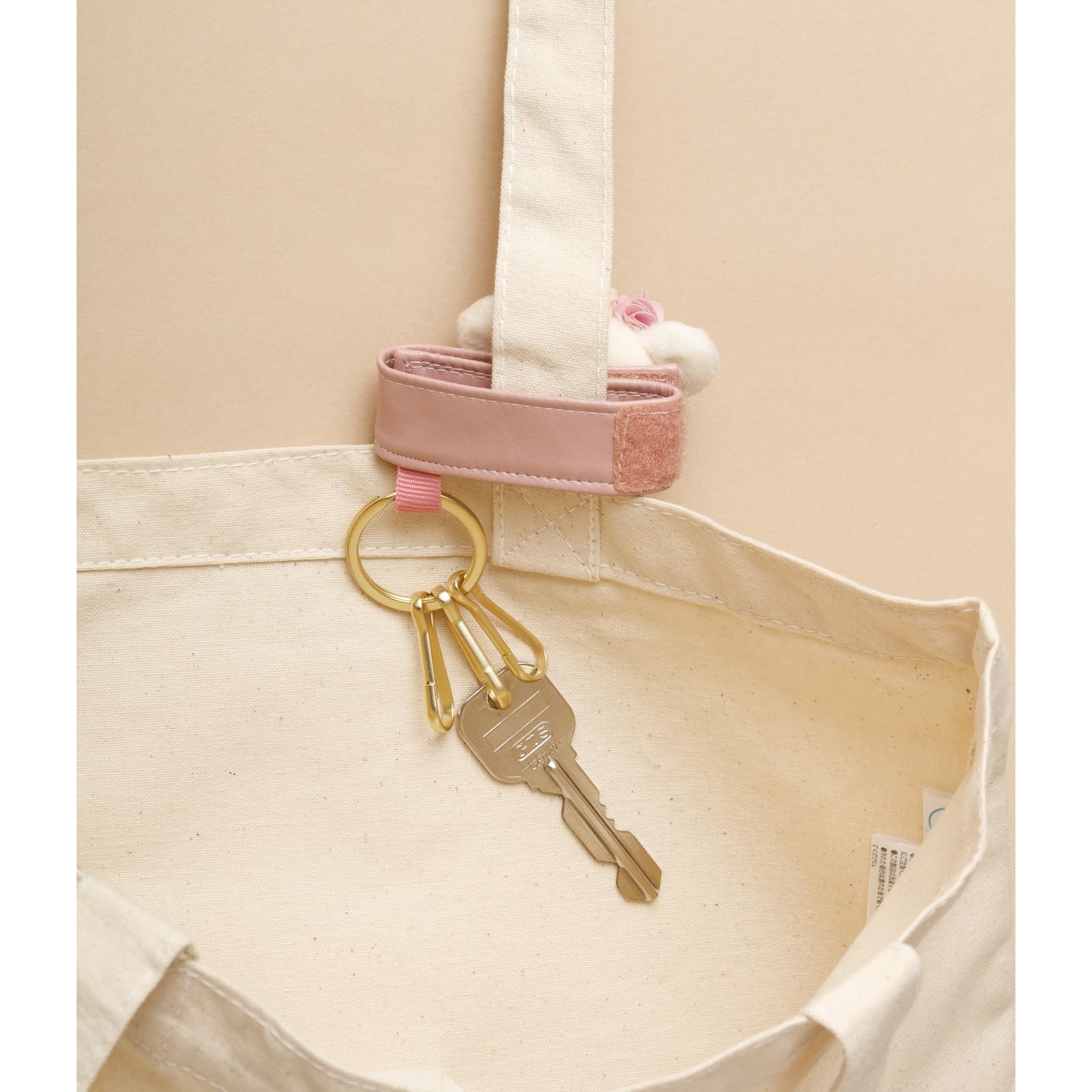 San-X Rilakkuma Korikogu Flower Tea Time Korilakkuma Plush Keychain Ab19701- Japan Figure Store - #1 Bring To You The Best Japanese Goods