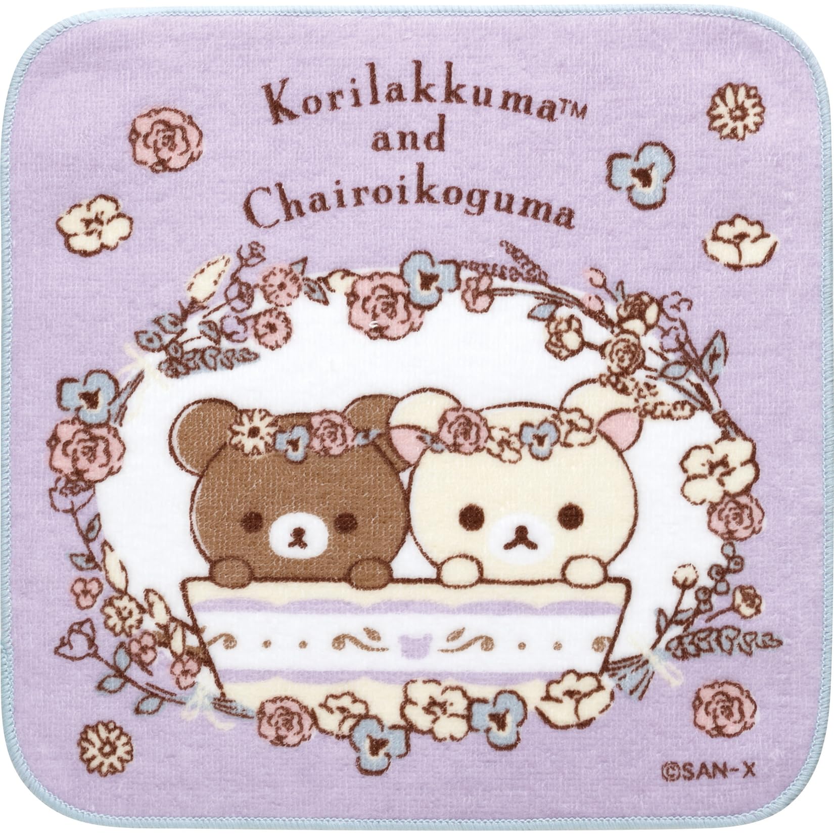 San-X Rilakkuma Petit Towel - H21 x W21 cm Soft and Absorbent- Japan Figure Store - #1 Bring To You The Best Japanese Goods