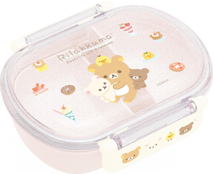 San-X Rilakkuma Tight Lunch Box Ka23201 – Durable Compact Easy to Clean- Japan Figure Store - #1 Bring To You The Best Japanese Goods