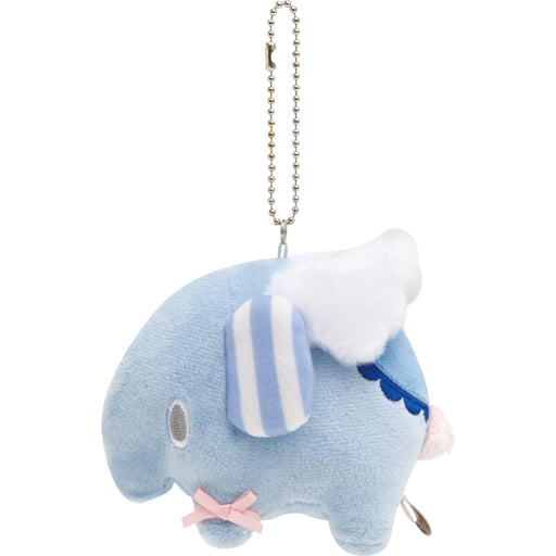 San-X Sentimental Circus Sky Blue Mouto Hanging Plush Toy Mo52001- Japan Figure Store - #1 Bring To You The Best Japanese Goods