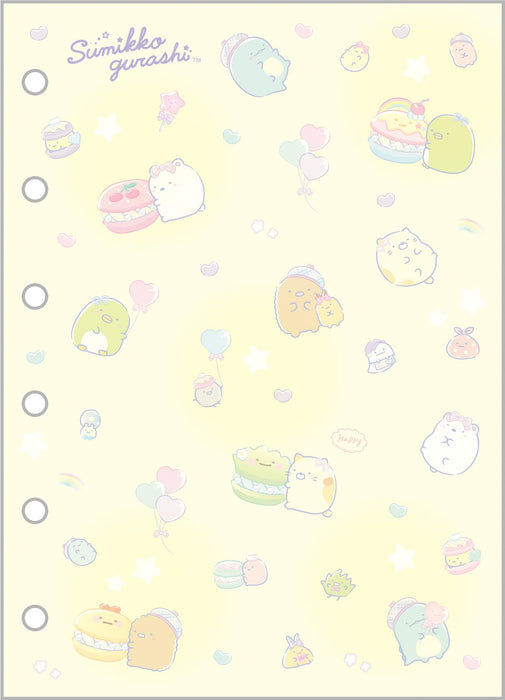 San-X Sumikko Gurashi 6-Hole Sticker Notebook Se58302 125x91x4mm- Japan Figure Store - #1 Bring To You The Best Japanese Goods