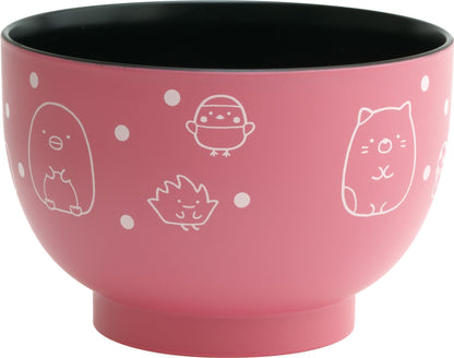 San-X Sumikko Gurashi Pink Bowl Ka11201 - Cute and Durable Kids Dish- Japan Figure Store - #1 Bring To You The Best Japanese Goods