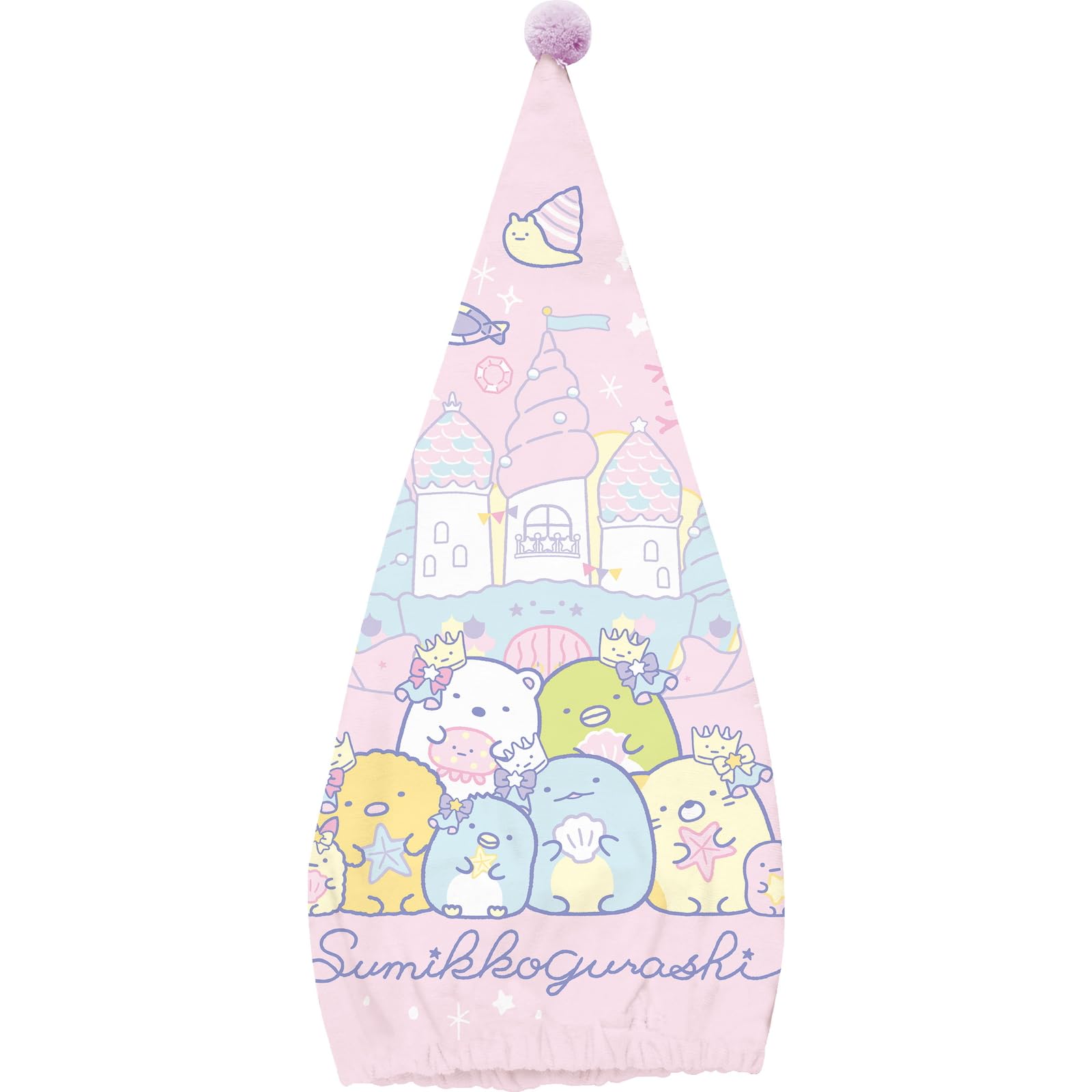 San-X Sumikko Gurashi Cap Towel - Soft and Absorbent - Cm47502- Japan Figure Store - #1 Bring To You The Best Japanese Goods
