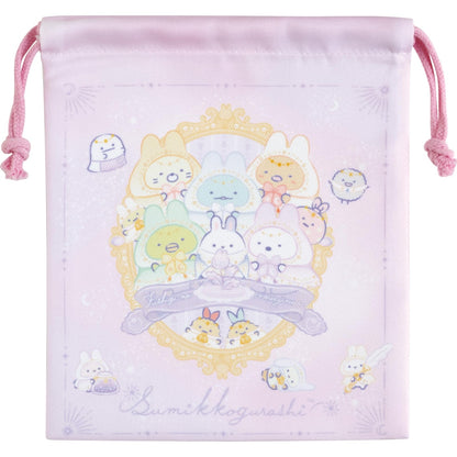 San-X Sumikko Gurashi Drawstring Bag Set CA51802 - Durable & Stylish- Japan Figure Store - #1 Bring To You The Best Japanese Goods