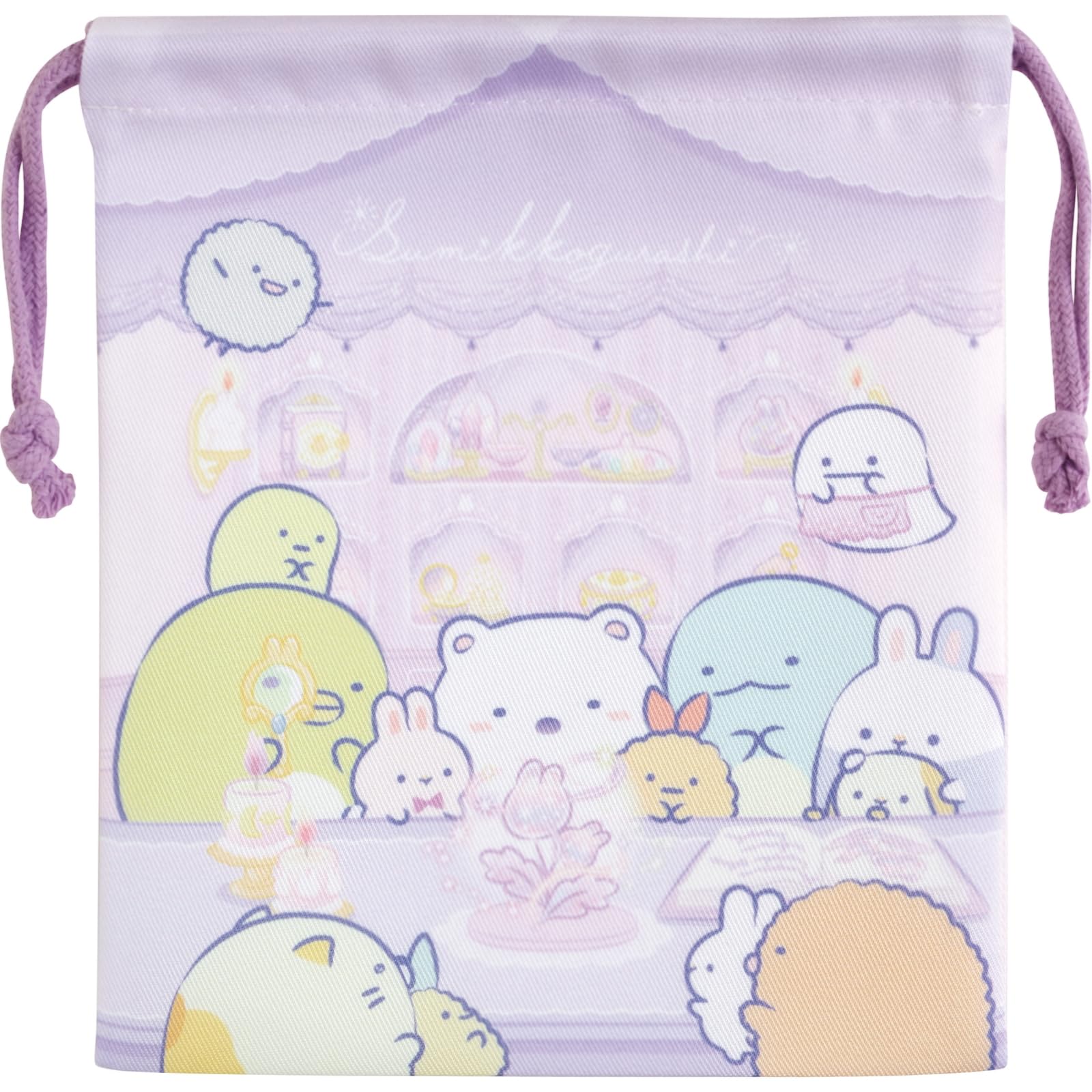 San-X Sumikko Gurashi Drawstring Bag Set CA51802 - Durable & Stylish- Japan Figure Store - #1 Bring To You The Best Japanese Goods