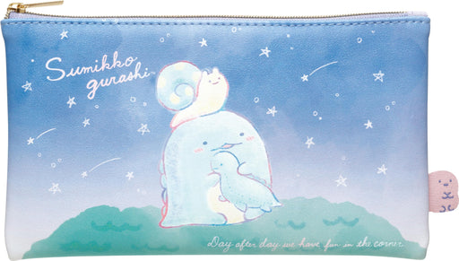 San-X Sumikko Gurashi Flat Pouch Lizard Design Ca44805- Japan Figure Store - #1 Bring To You The Best Japanese Goods