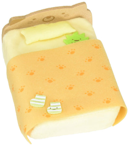 San-X Sumikko Gurashi Plush Bed Orange Hand-Held Mr71805- Japan Figure Store - #1 Bring To You The Best Japanese Goods