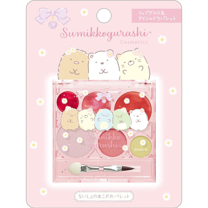 San-X Sumikko Gurashi Makeup Set – Lip Gloss & Eyeshadow Palette FE39901- Japan Figure Store - #1 Bring To You The Best Japanese Goods