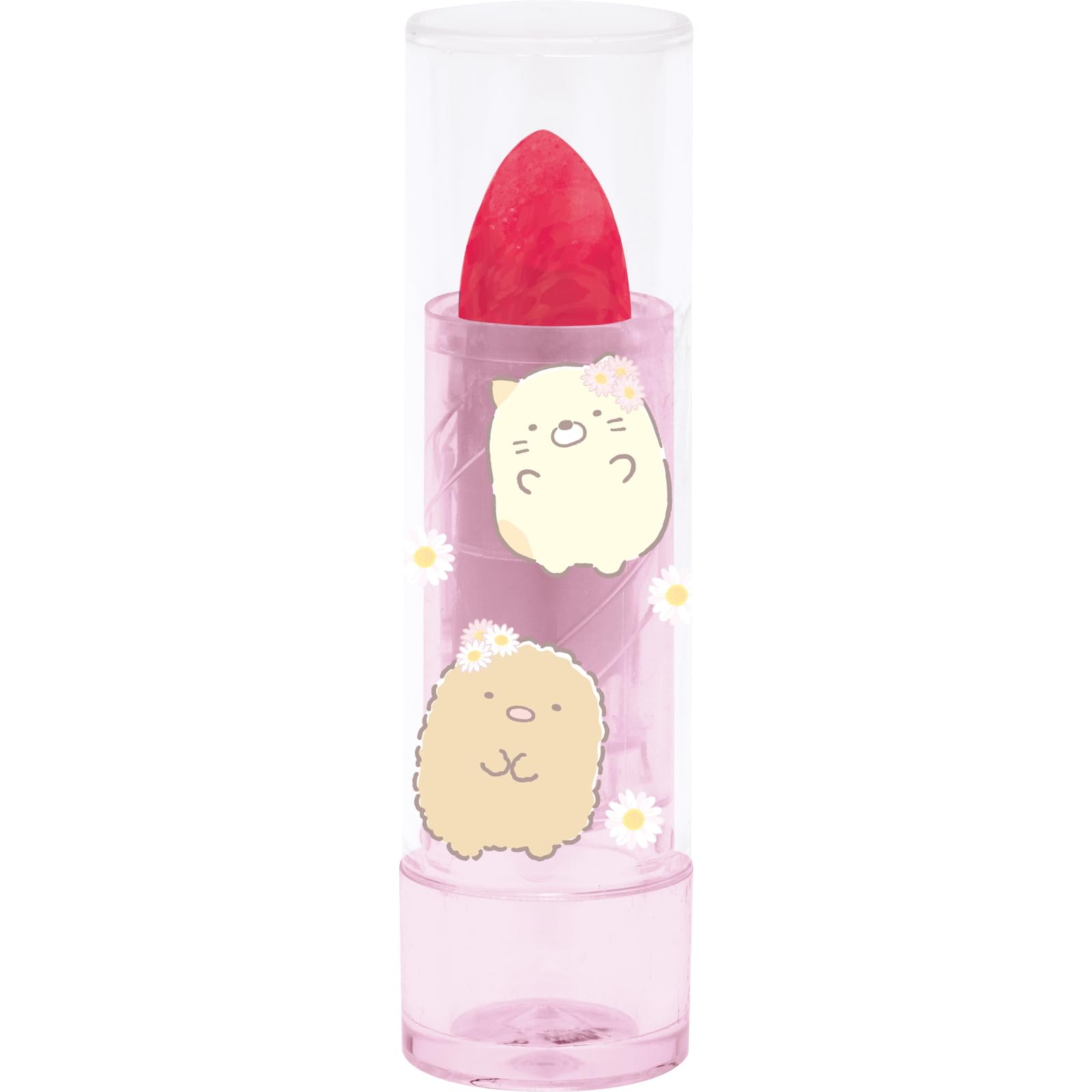 San-X Sumikko Gurashi Lipstick & Lip Gloss Set Love At First Sight Pink Jewel- Japan Figure Store - #1 Bring To You The Best Japanese Goods