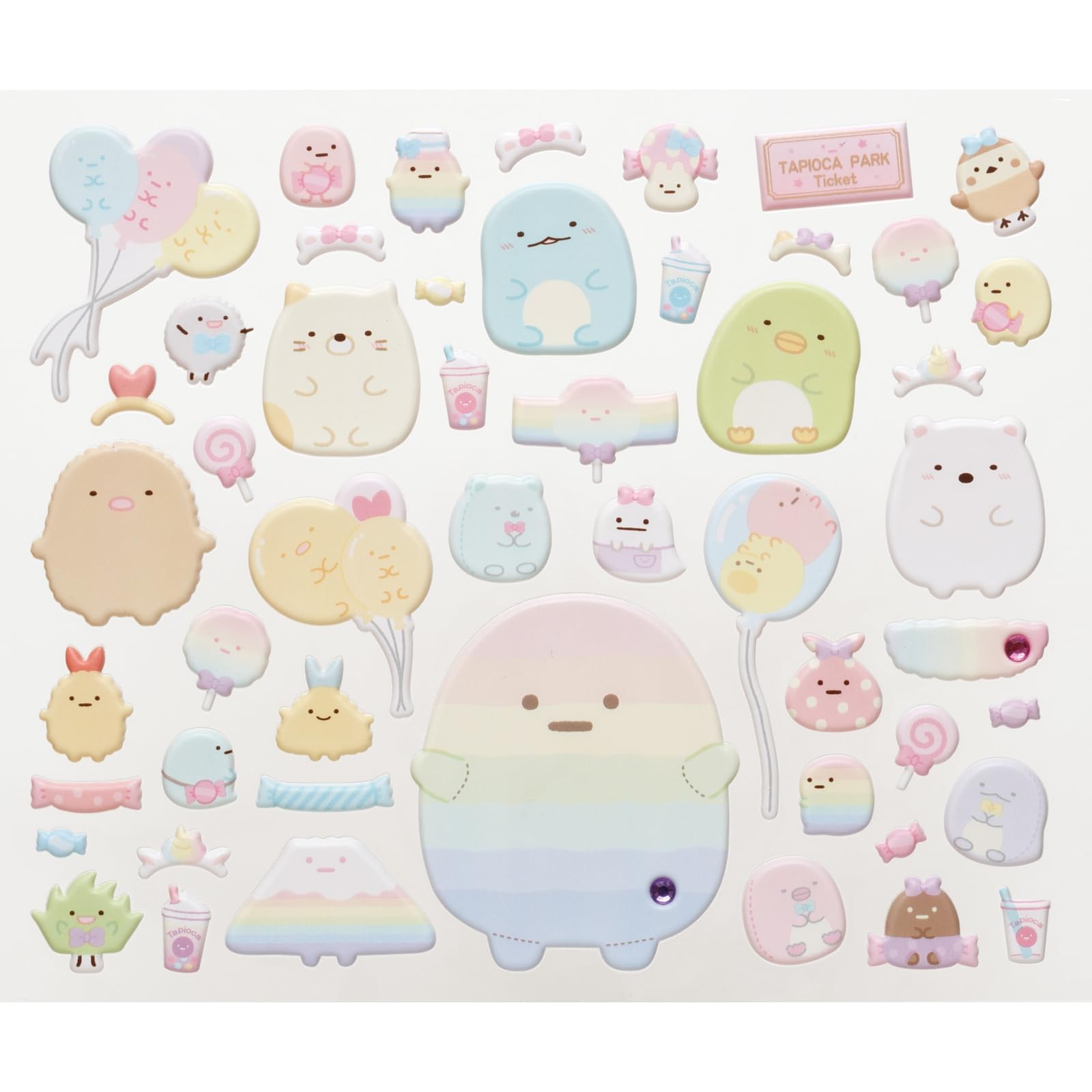San-X Sumikko Gurashi Seal Bag SE60102 - Durable Convenient Storage- Japan Figure Store - #1 Bring To You The Best Japanese Goods