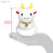 Sanei Boeki 2024 Chinese Zodiac White Tatsumochi Plush Toy 6.5 x 8.5 x 9.5 cm- Japan Figure Store - #1 Bring To You The Best Japanese Goods