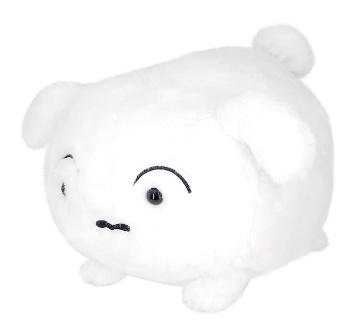 Sanei Boeki Crayon Shin-Chan White Cotton Candy Plush Toy (M) 20x23x16Cm- Japan Figure Store - #1 Bring To You The Best Japanese Goods