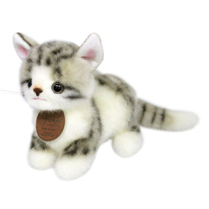 Sanei Boeki Graceful Cat Miiya Gray Standing Plush Toy 21cm Made in Japan- Japan Figure Store - #1 Bring To You The Best Japanese Goods