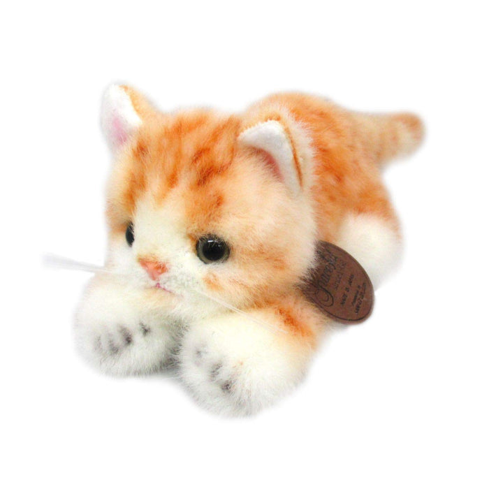 Sanei Boeki Graceful Kitten Miiya Gold Plush Toy 9cm Made in Japan- Japan Figure Store - #1 Bring To You The Best Japanese Goods