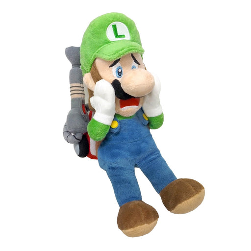 Sanei Boeki Luigi's Mansion 2 Luigi Strobe Head Plush Toy 10x13x25cm- Japan Figure Store - #1 Bring To You The Best Japanese Goods