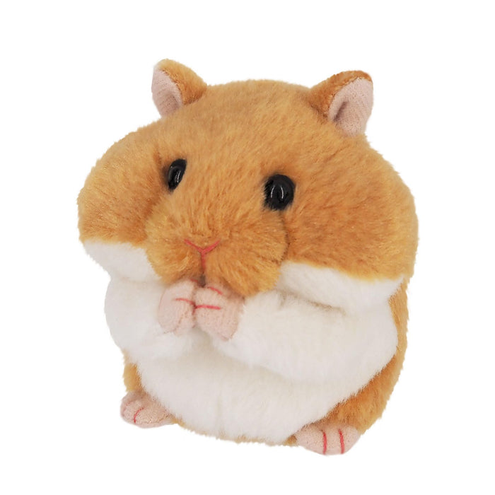 Sanei Boeki Mogomogo Hamster Golden 7.5cm Plush Toy Mgh01- Japan Figure Store - #1 Bring To You The Best Japanese Goods