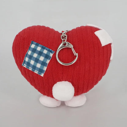 Sanei Boeki Mottk Broken Heart Plush Toy Mk01 Size 11.5x6x9cm Mascot