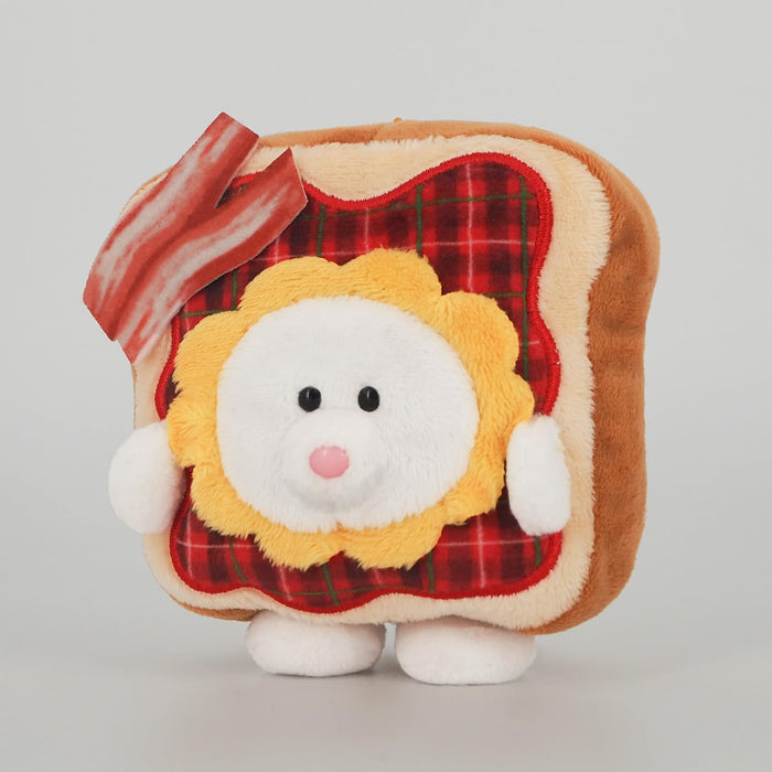 Sanei Boeki Mottk Try It Morning Mascot Plush Toy 9.5x6.5x10cm Mk04