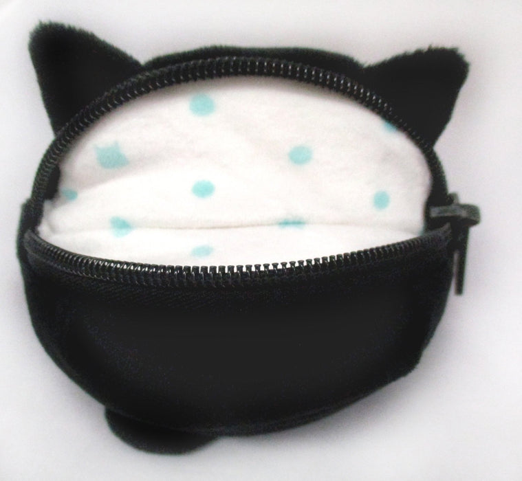 Sanei Boeki Nekodango Omochi Pochi Black Plush Toy 10Cm Tall- Japan Figure Store - #1 Bring To You The Best Japanese Goods