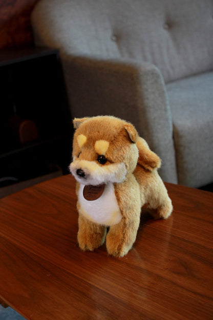 Sanei Boeki Shiba Inu Plush Toy (S) Brown 12.5x24x21.5cm - Made in Japan- Japan Figure Store - #1 Bring To You The Best Japanese Goods