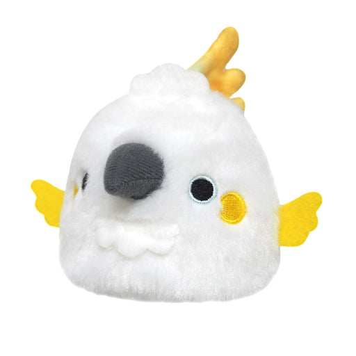 Sanei Boeki Original Plush Toy Sulphur-Flanked Cockatoo 9x8x7cm- Japan Figure Store - #1 Bring To You The Best Japanese Goods