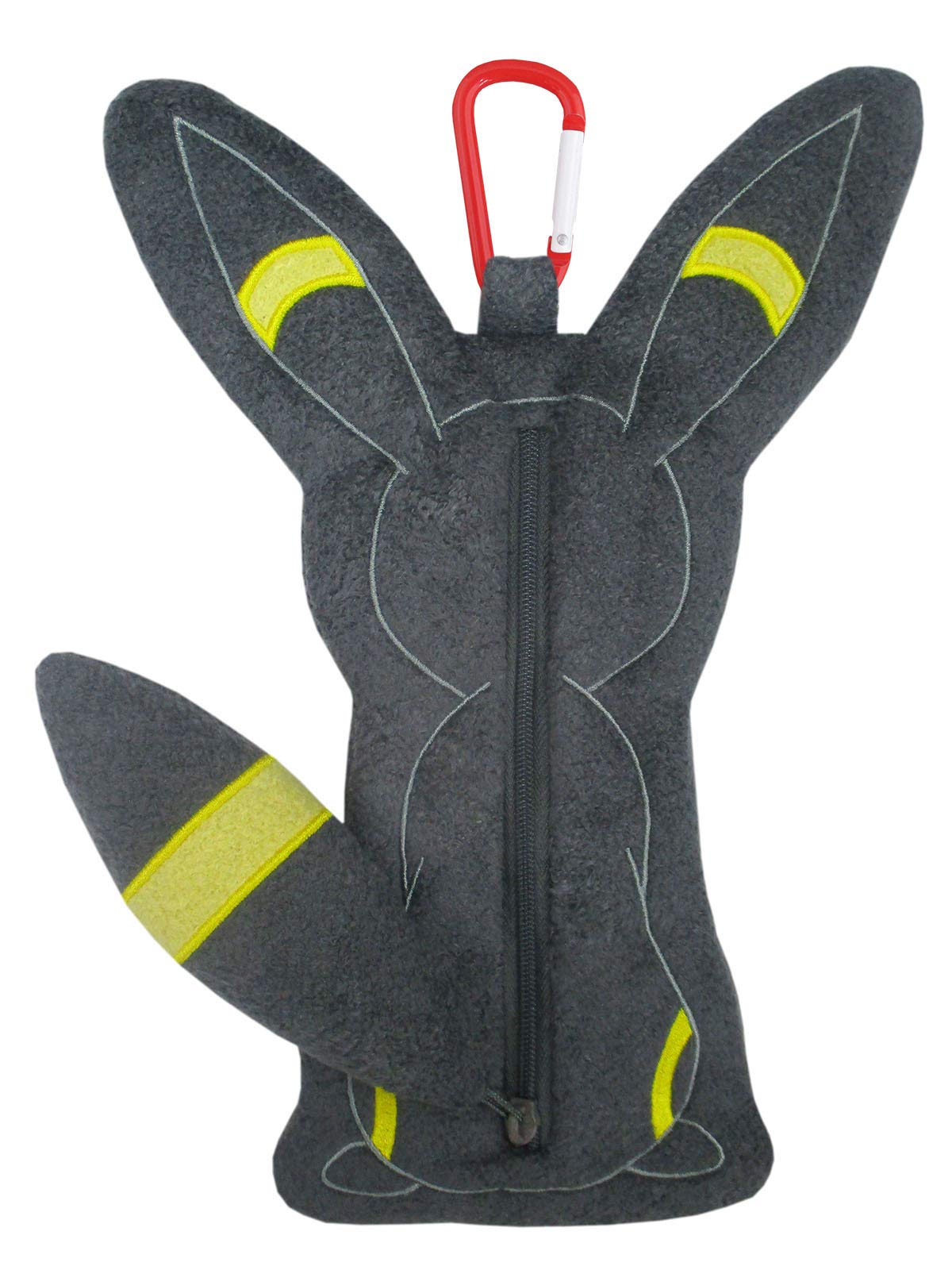 Sanei Boeki Pokemon Umbreon Fluffy Pouch Plush W17.5xD3.5xH25.5Cm- Japan Figure Store - #1 Bring To You The Best Japanese Goods